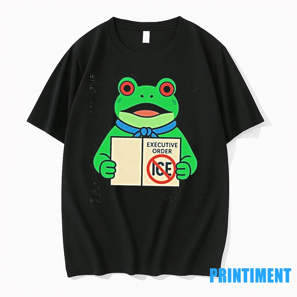 Portland Frog Protest Resist Executive Order Ice Tshirts Sweater Hoodie
