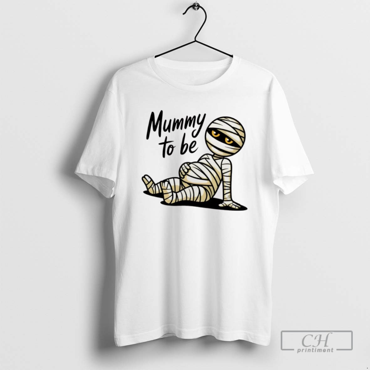 Pregnancy Mummy To Be Halloween T Shirts