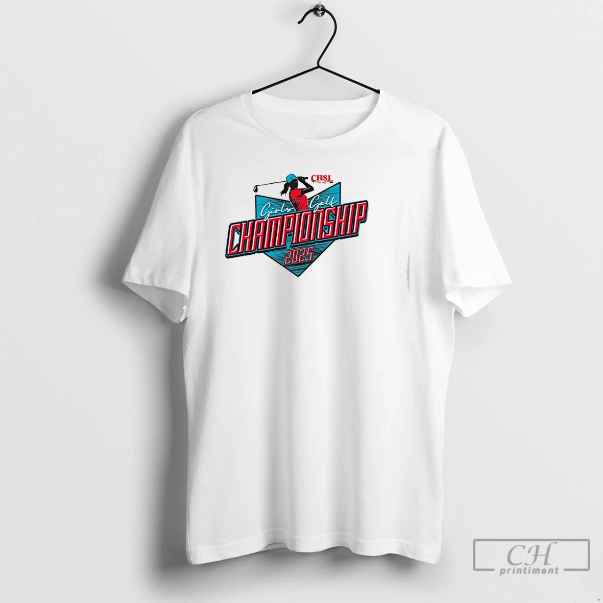 Premium 2025 Chsl Girls Golf Championship T Shirts Hoodie