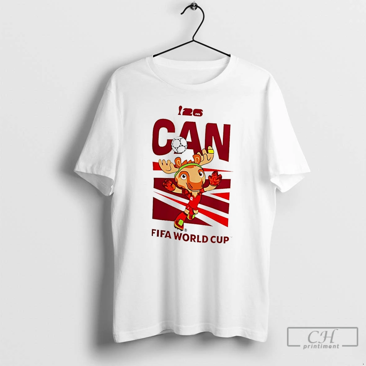 Premium 2026 Can World Cup Canada Mascot Mascot T Shirts Hoodie