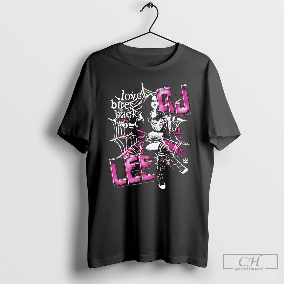 Premium Aj Lee Spider Love Bites Back Graphic T Shirts Hoodie - Printiment, image size:1181x1181