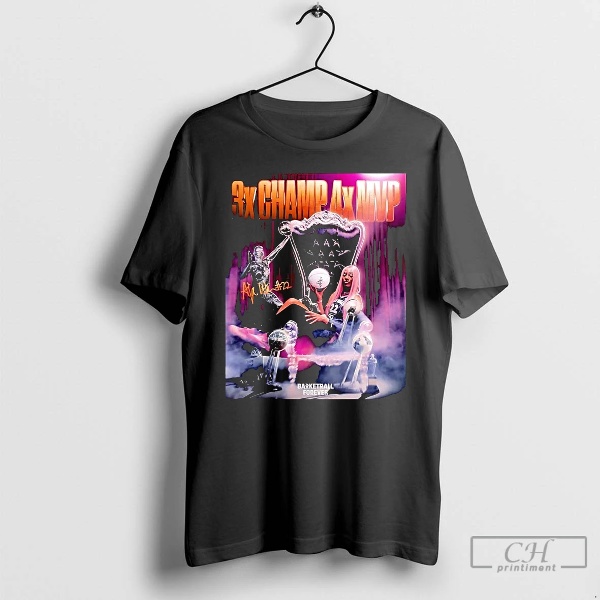 Premium Aja Wilson 3x Champions 4x Mvp T Shirts Hoodie