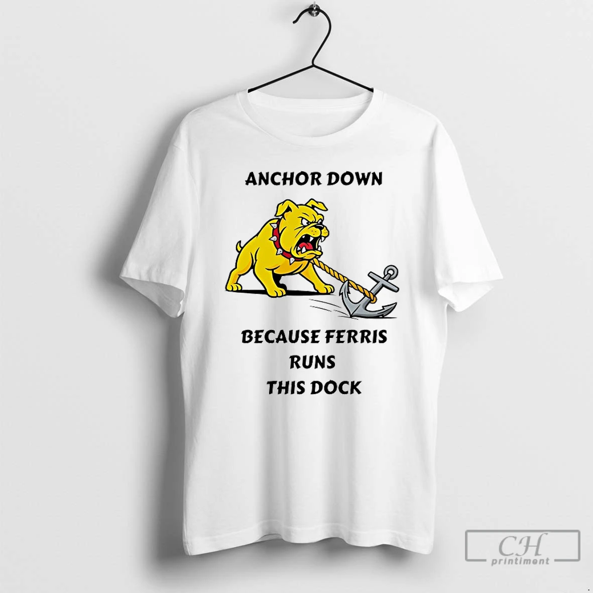 Premium Anchor Down Because Ferris Runs This Dock T Shirts Hoodie