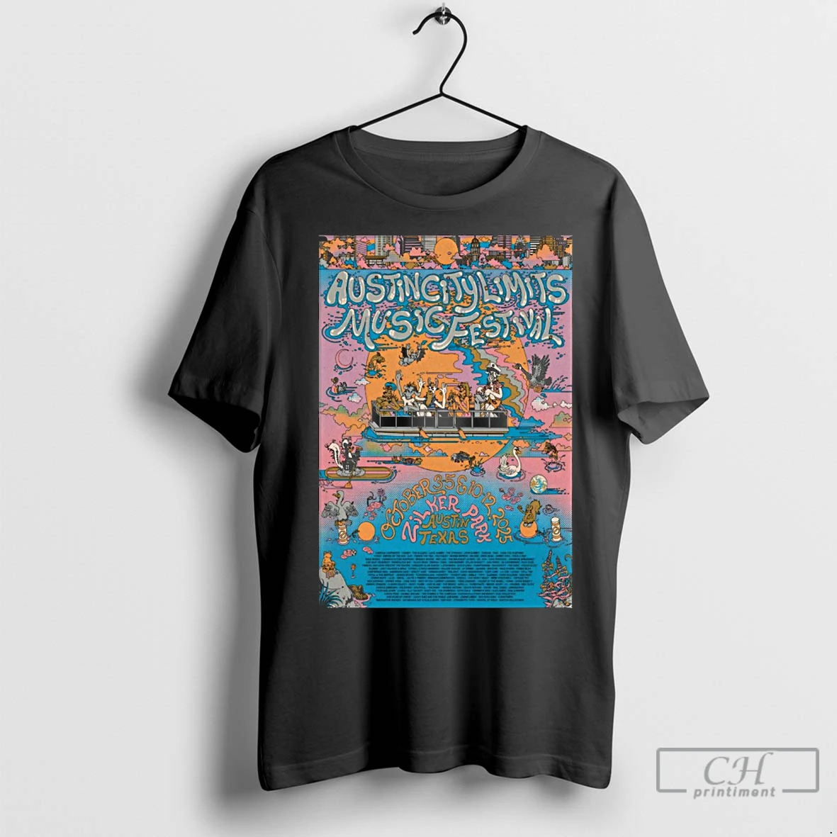 Premium Austin City Limits Music Festival October 3 5 And 10 12 2025 Austin Tx T Shirt