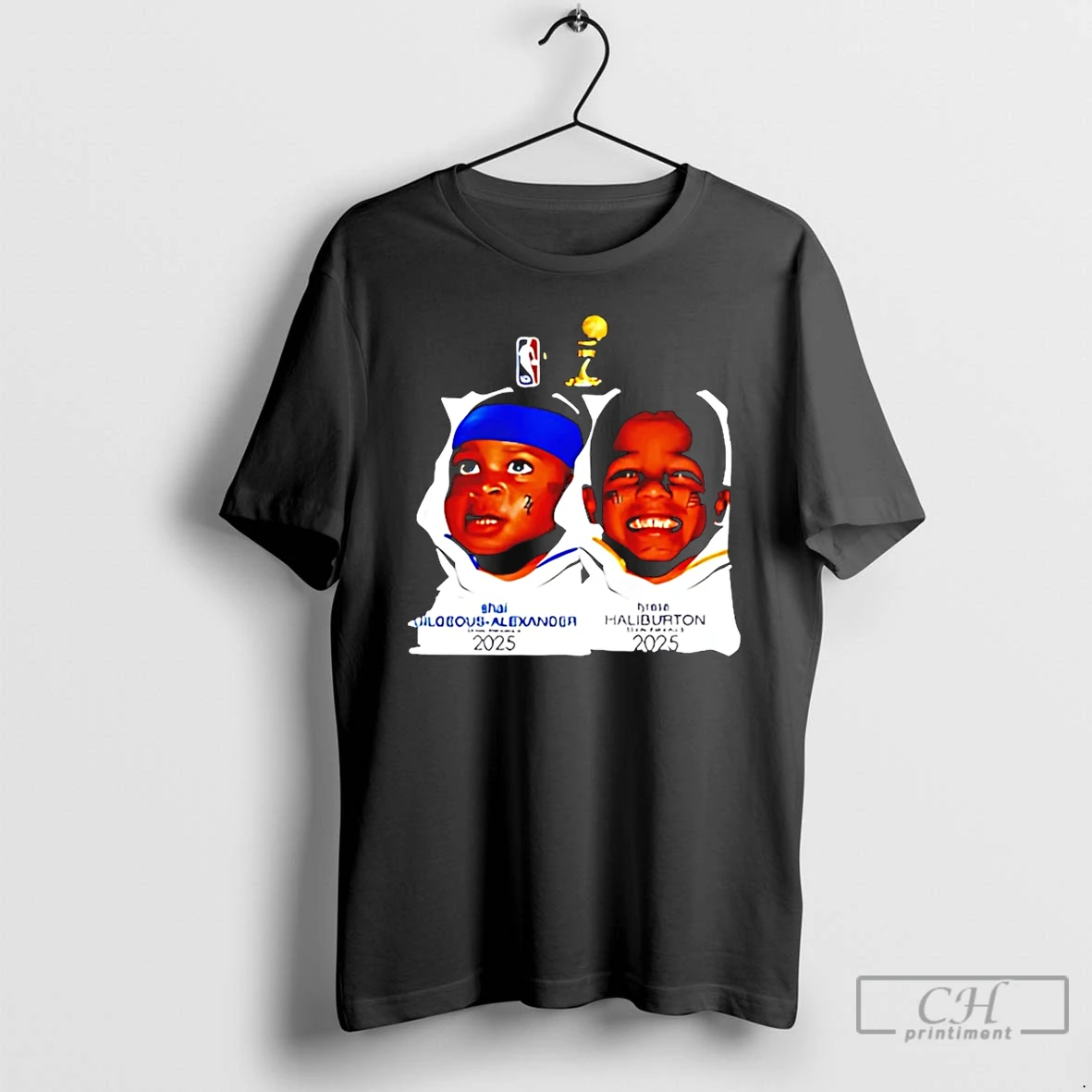 Premium Baby Shai Gilgeous Alexander X Tyrese Haliburton Nba Finals 2025 T Shirts Hoodie