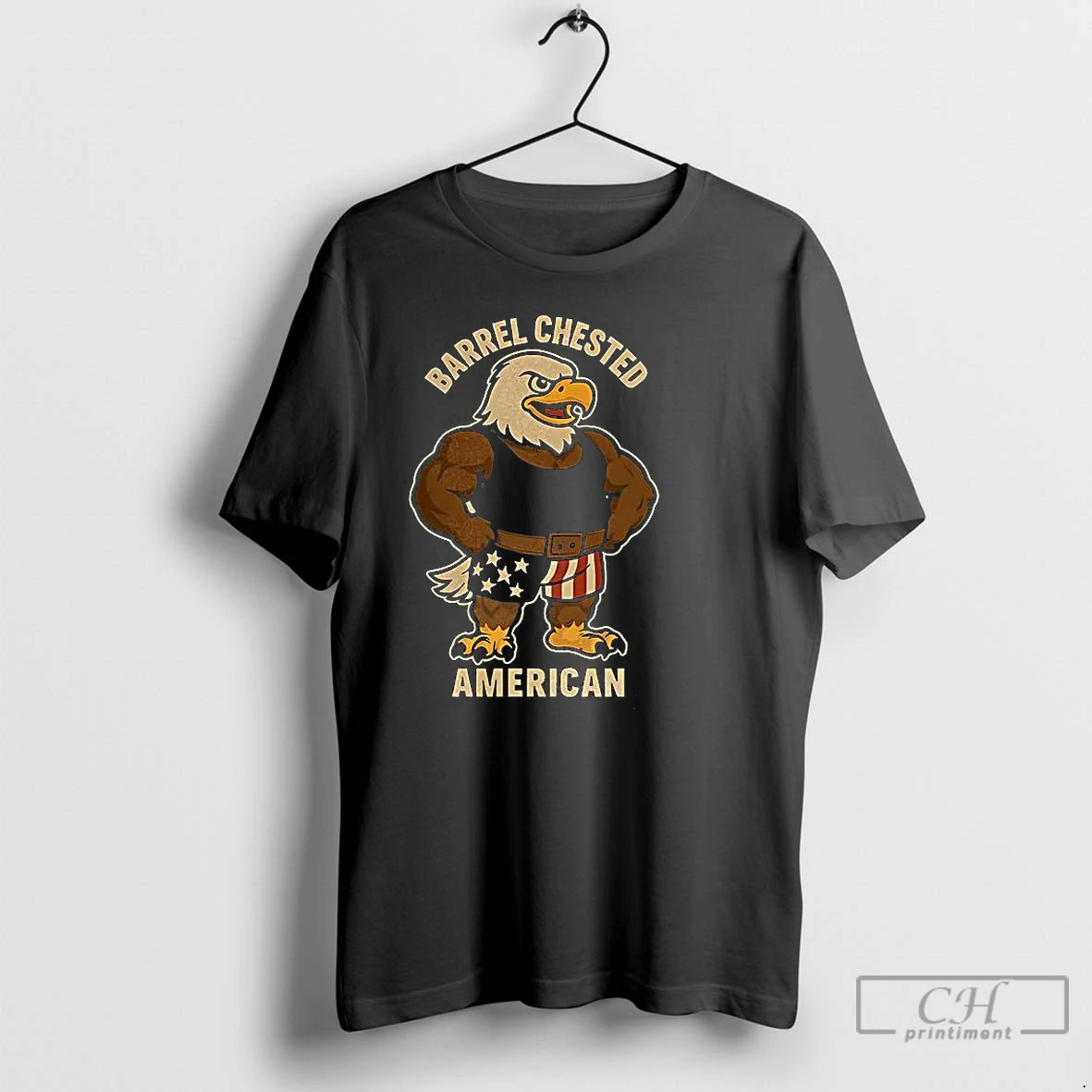Premium Barrel Chested American Eagle T Shirts Hoodie