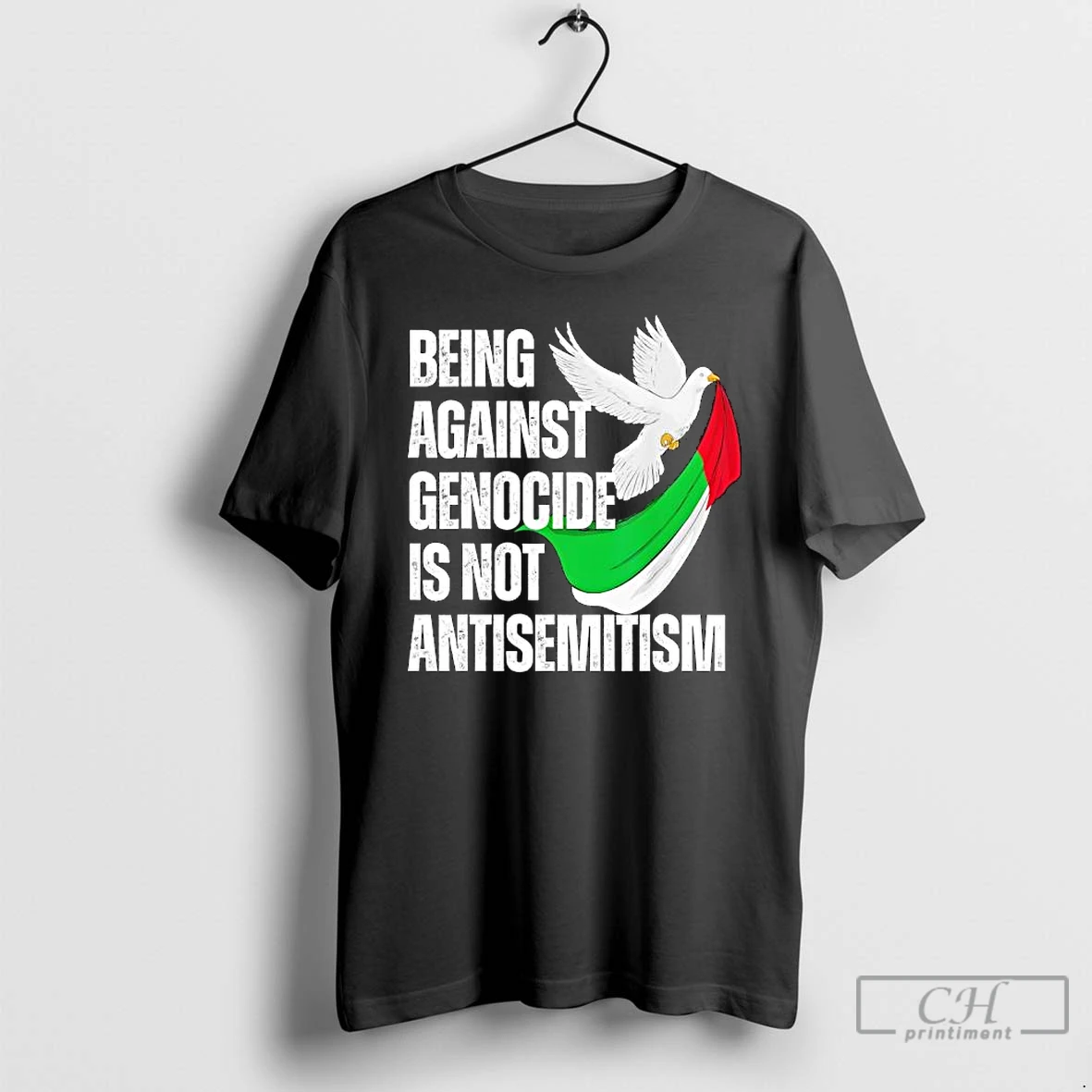 Premium Being Against Genocide Is Not Antisemitism T Shirts Hoodie
