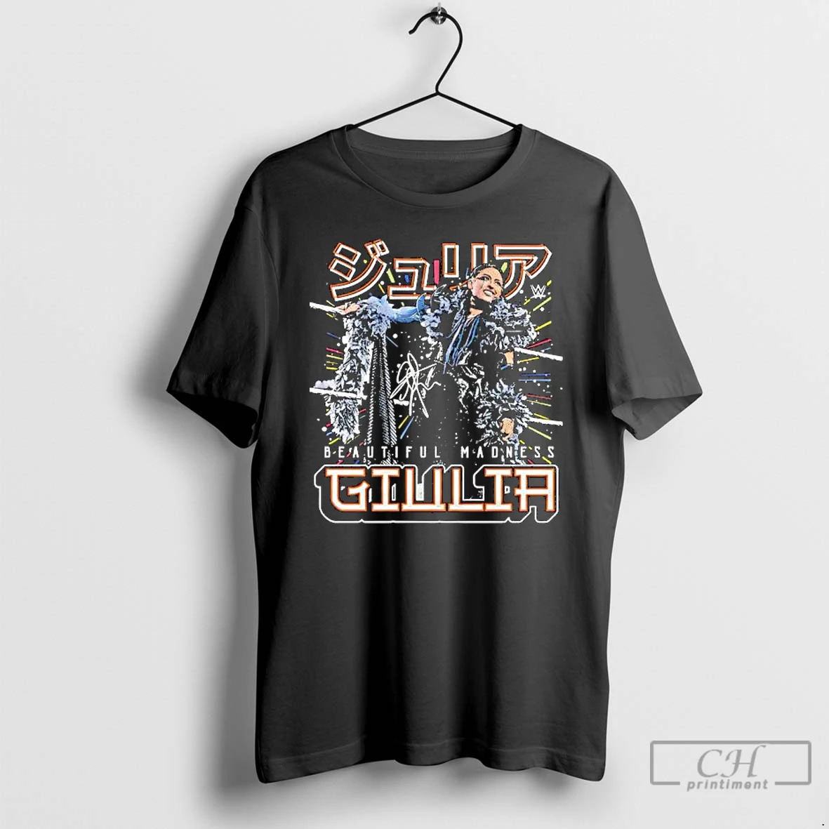 Premium Black Giulia Futuristic Beautiful Madness Graphic T Shirts Hoodie
