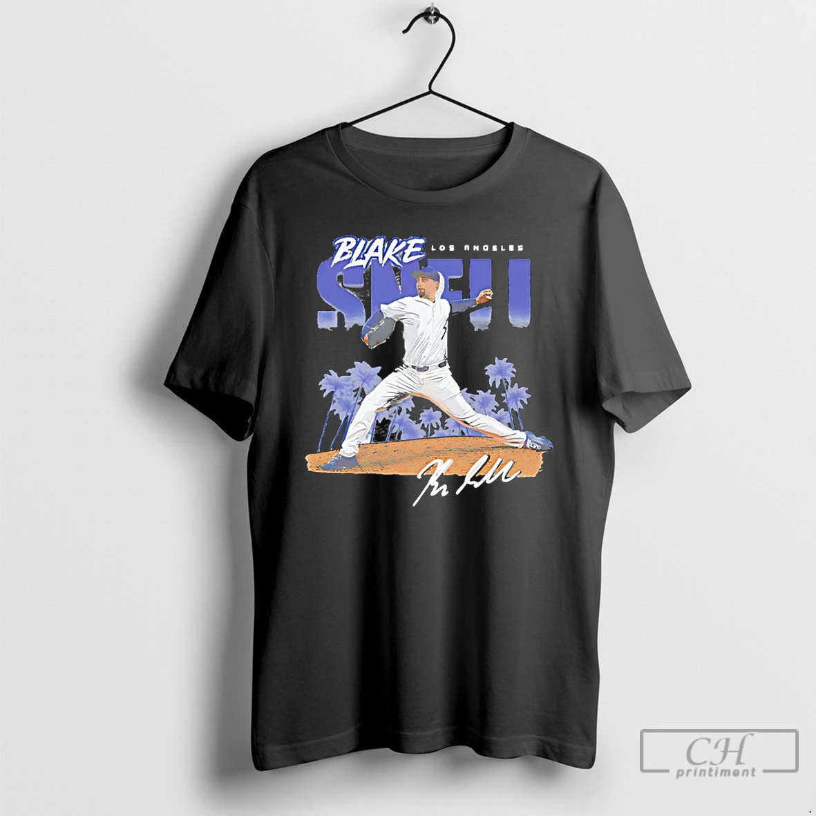 Premium Blake Snell Los Angeles Dodgers Signature Vintage T Shirts Hoodie