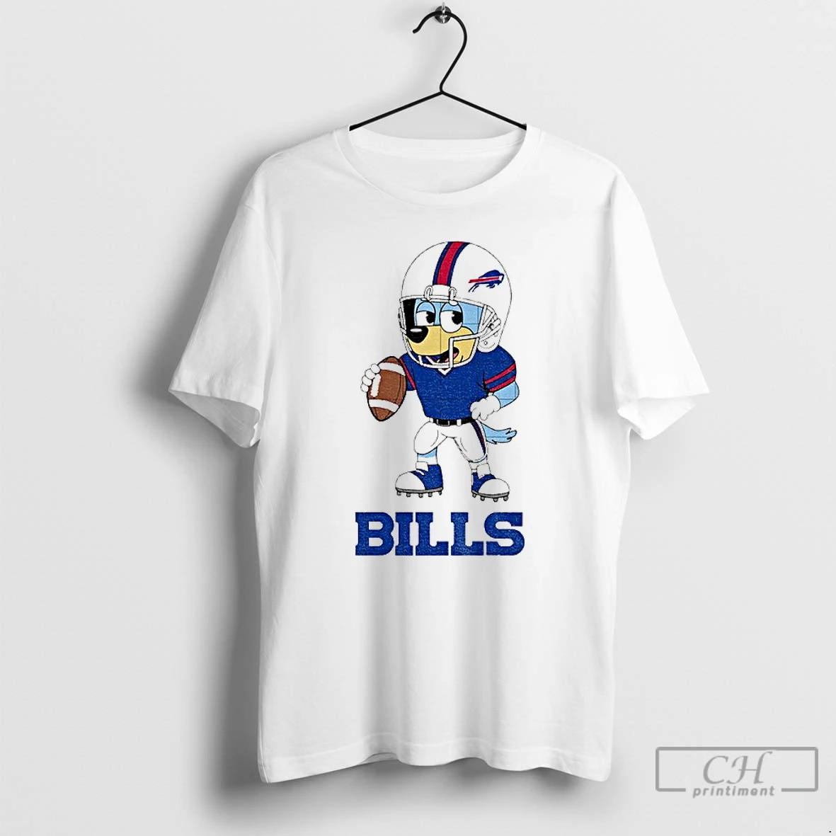 Premium Bluey Buffalo Bills Football Nfl Player 2025 Go Bills T Shirts