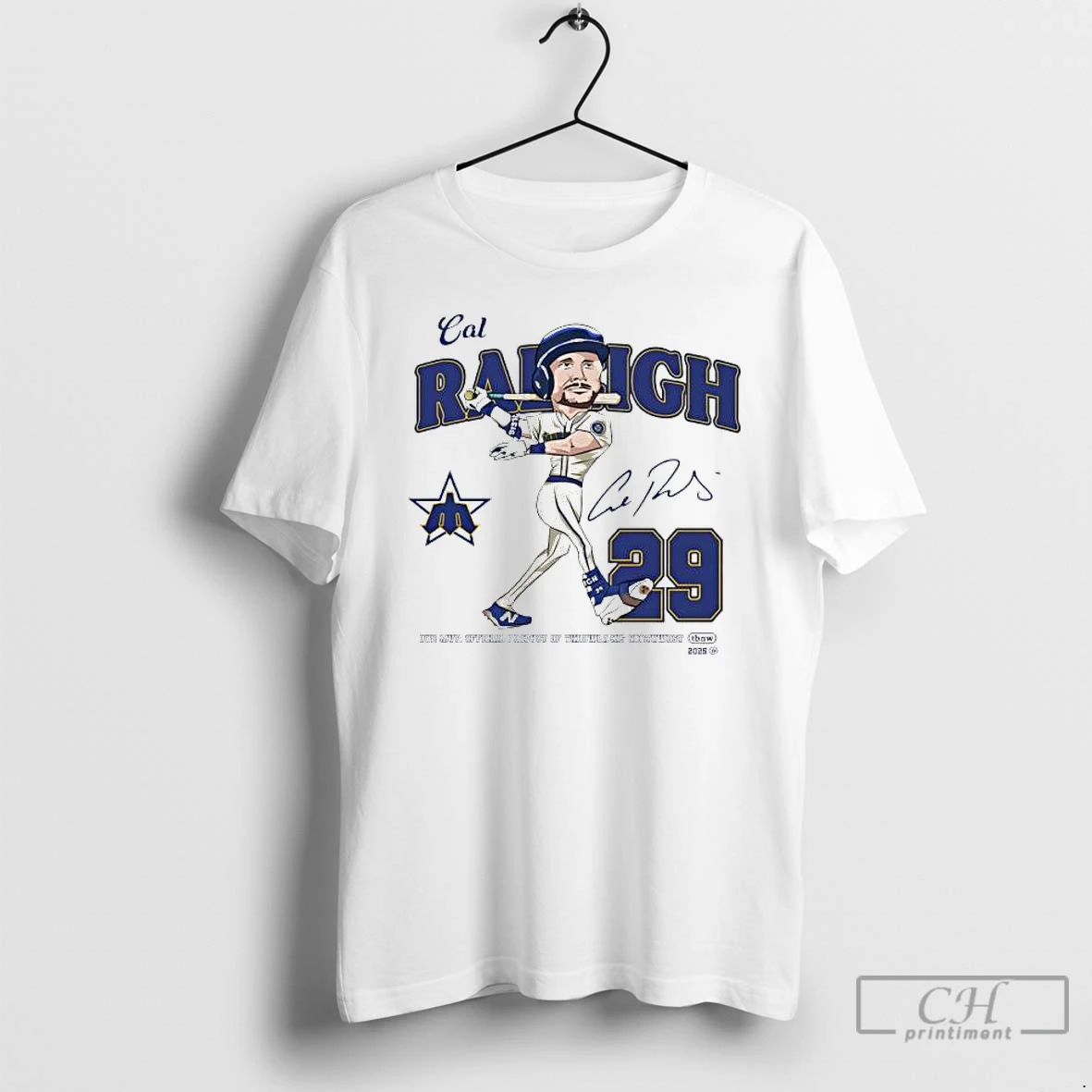 Premium Cal Raleigh Seattle Mariners Our Mvp Product Of Throwbacks Northwest Signature 2025 T Shirts