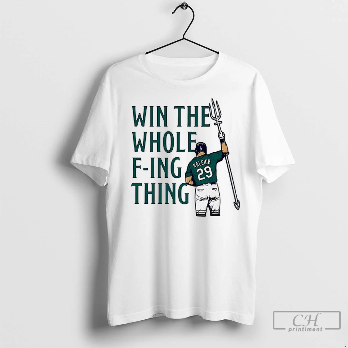 Premium Cal Raleigh Win The Whole Fing Thing T Shirt