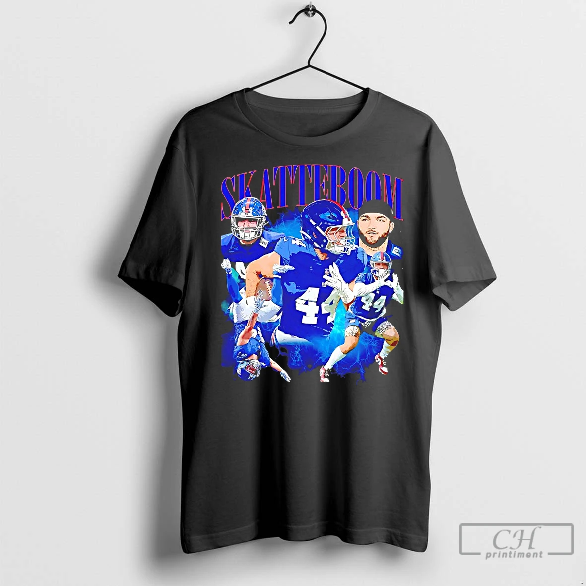 Premium Cam Skattebo Skatteboom New York Giants T Shirt