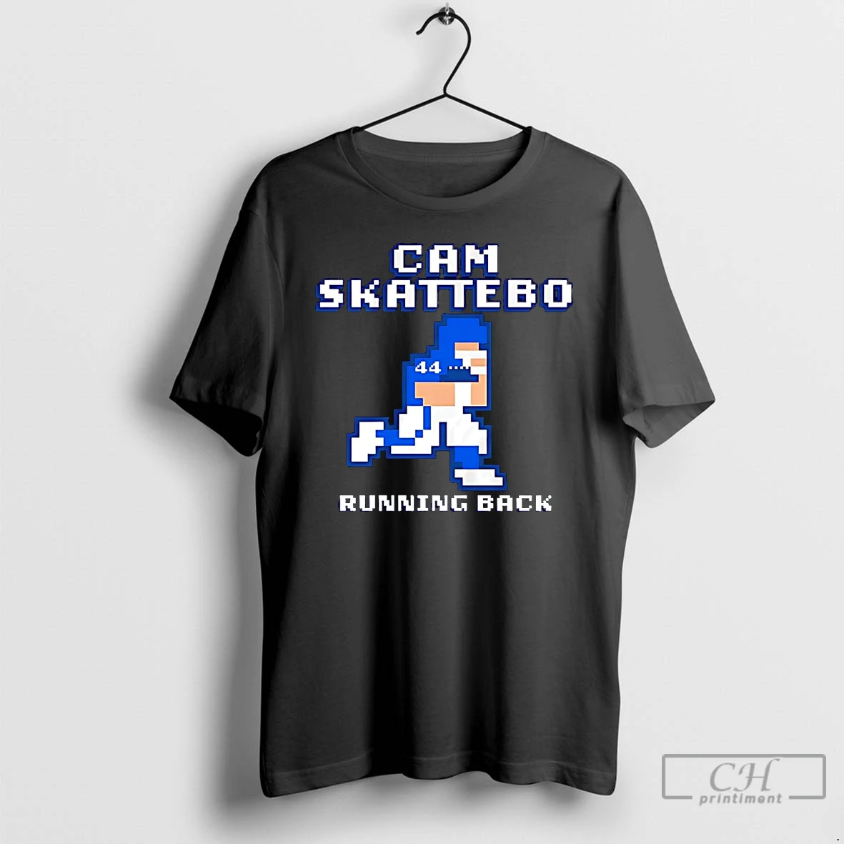 Premium Cam Skattebo Pixel Running Back New York Giants T Shirts Hoodie