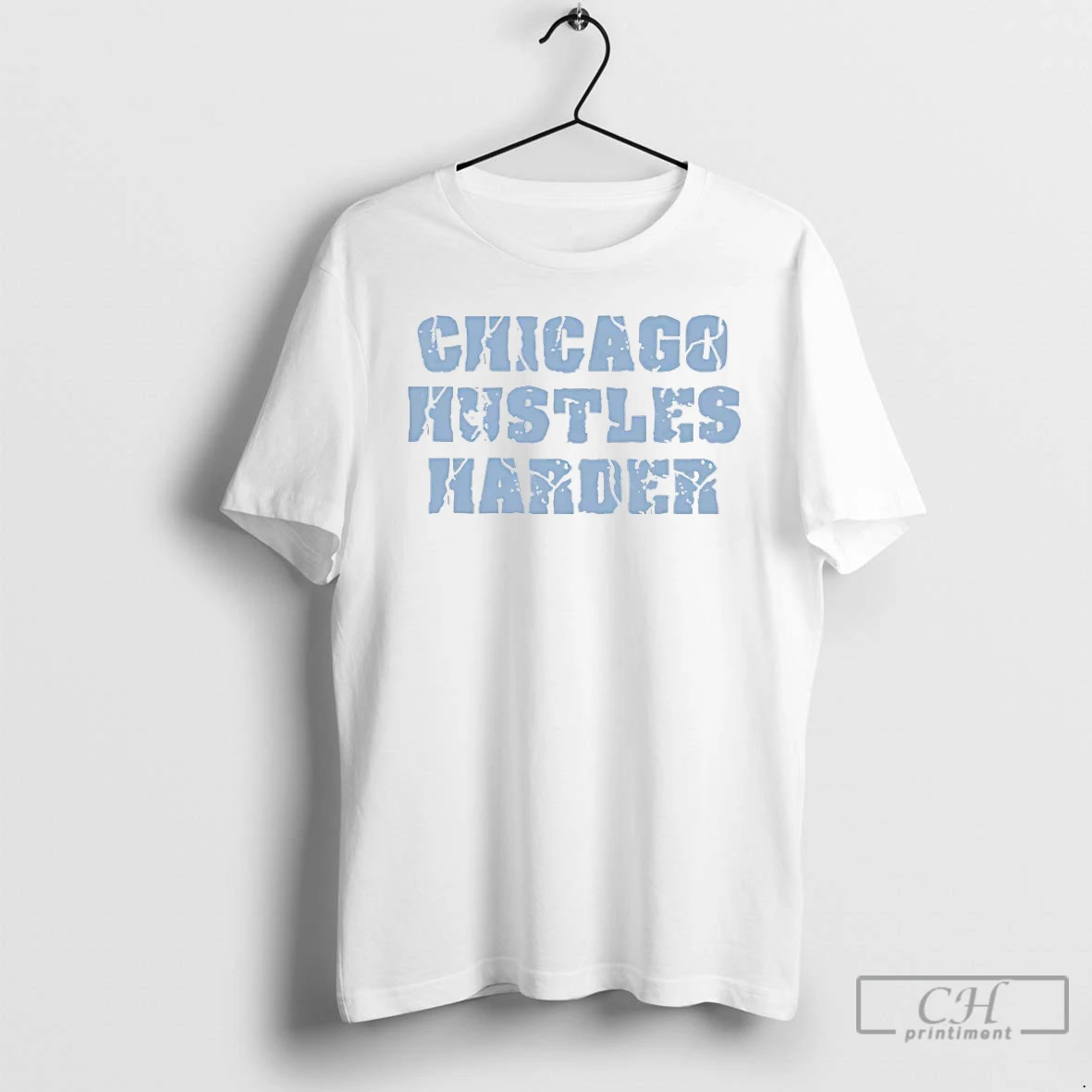 Premium Chicagoat Hustle Harder T Shirts Hoodie