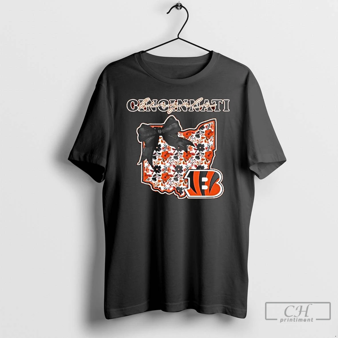 Premium Cincinnati Bengals Nfl Cozy State Bow 2025 Long Sleve T Shirts Hoodie