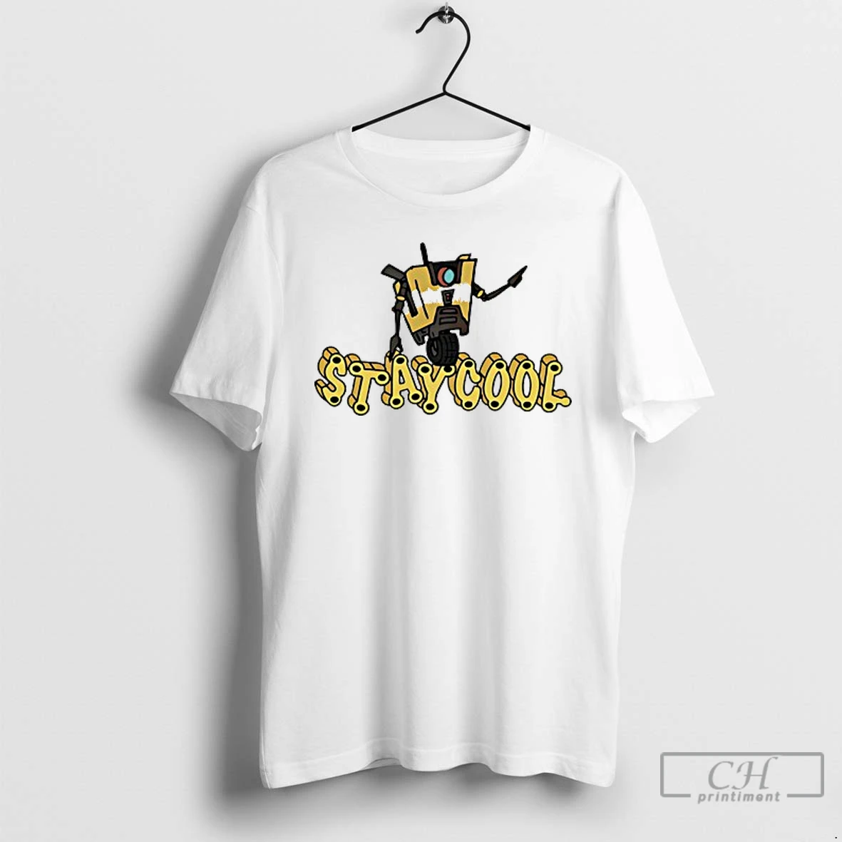 Premium Claptrap Staycool Borderlands T Shirts Hoodie