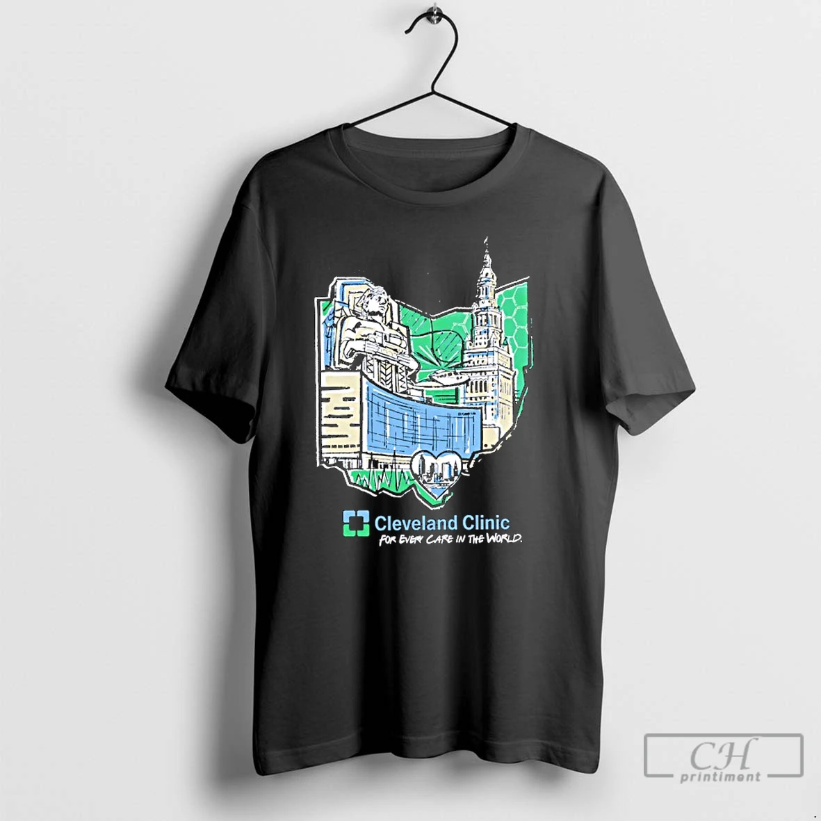 Premium Cleveland Clinic For Even Care In The World T Shirts Hoodie
