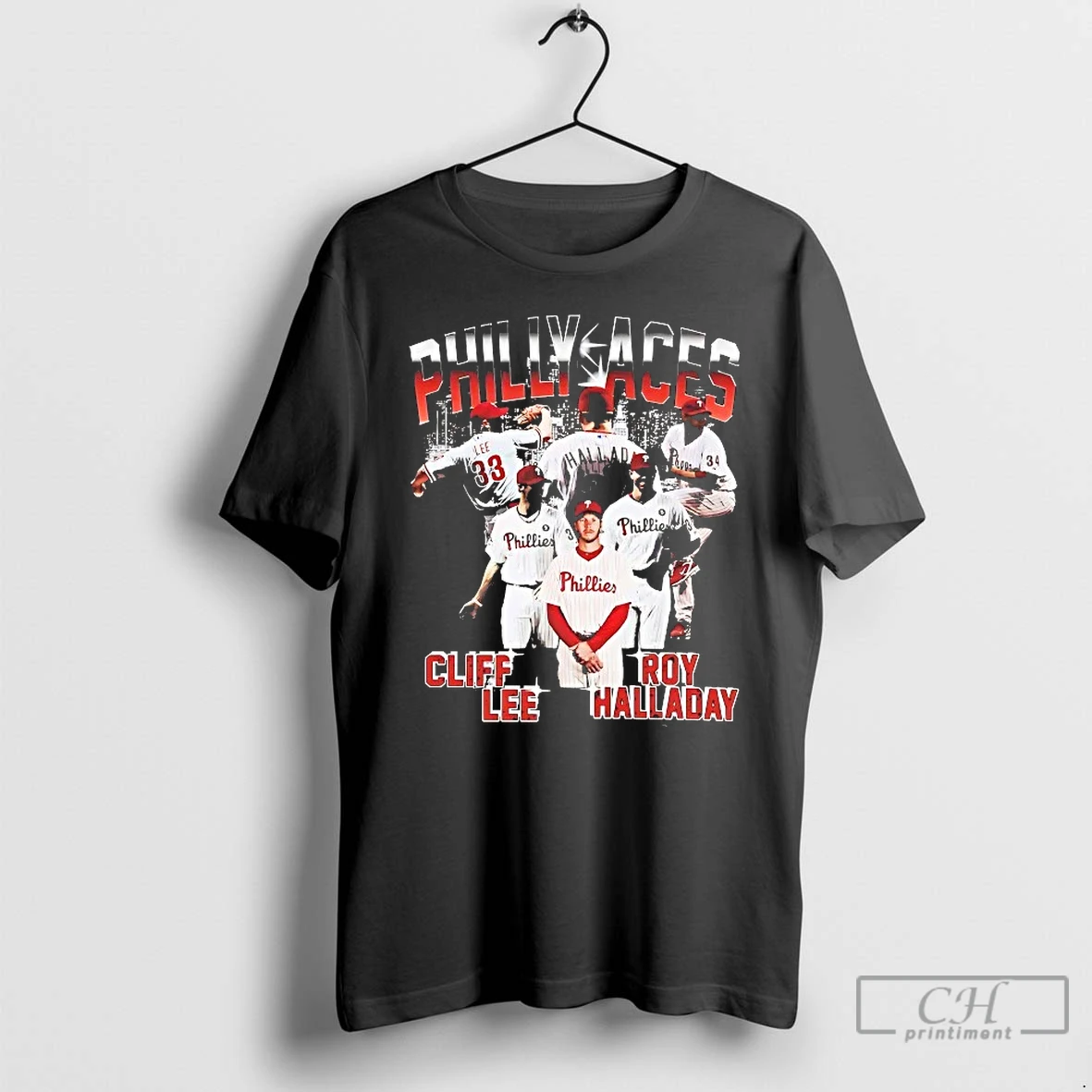 Premium Cliff Lee And Roy Halladay Philly Aces Philadelphia Phillies T Shirts Hoodie