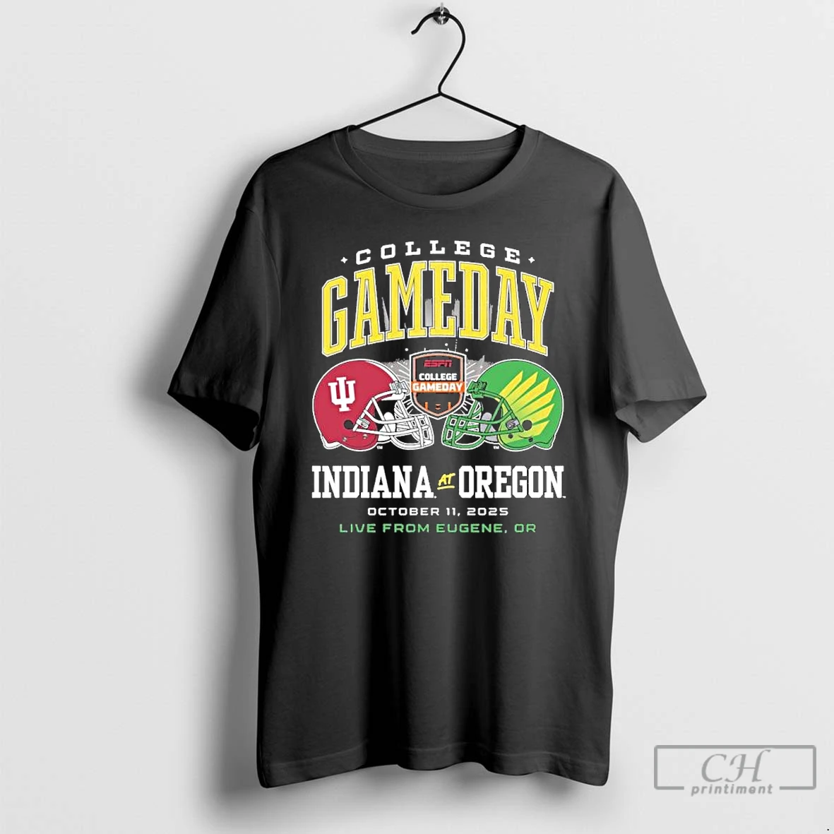 Premium College Gameday Indiana Vs Oregon Head To Head T Shirts Hoodie