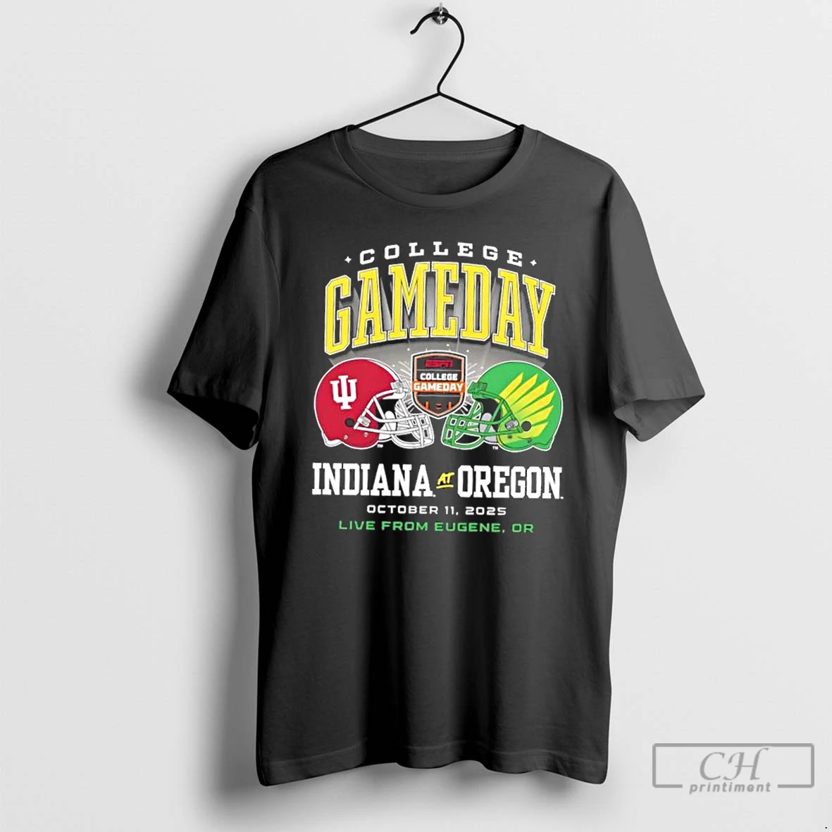 Premium College Gameday Indiana Vs Oregon Live From Eugene Or T Shirts Hoodie
