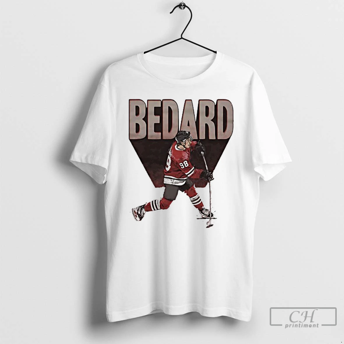 Premium Connor Bedard Chicago Blackhawks Hockey Vintage T Shirts Hoodie