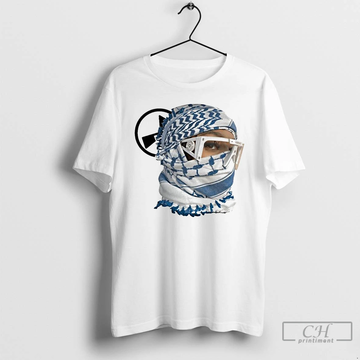 Premium Desert Scarf Girl Print Ornaments T Shirts Hoodie