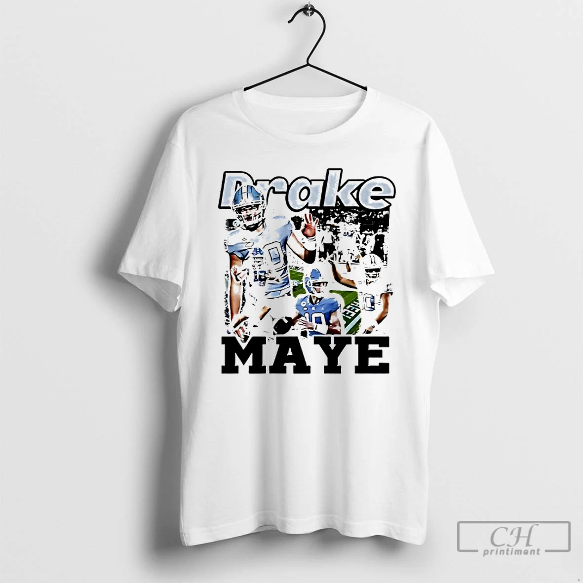 Premium Drake Maye New England Patriots 90s Bootleg T Shirts Hoodie