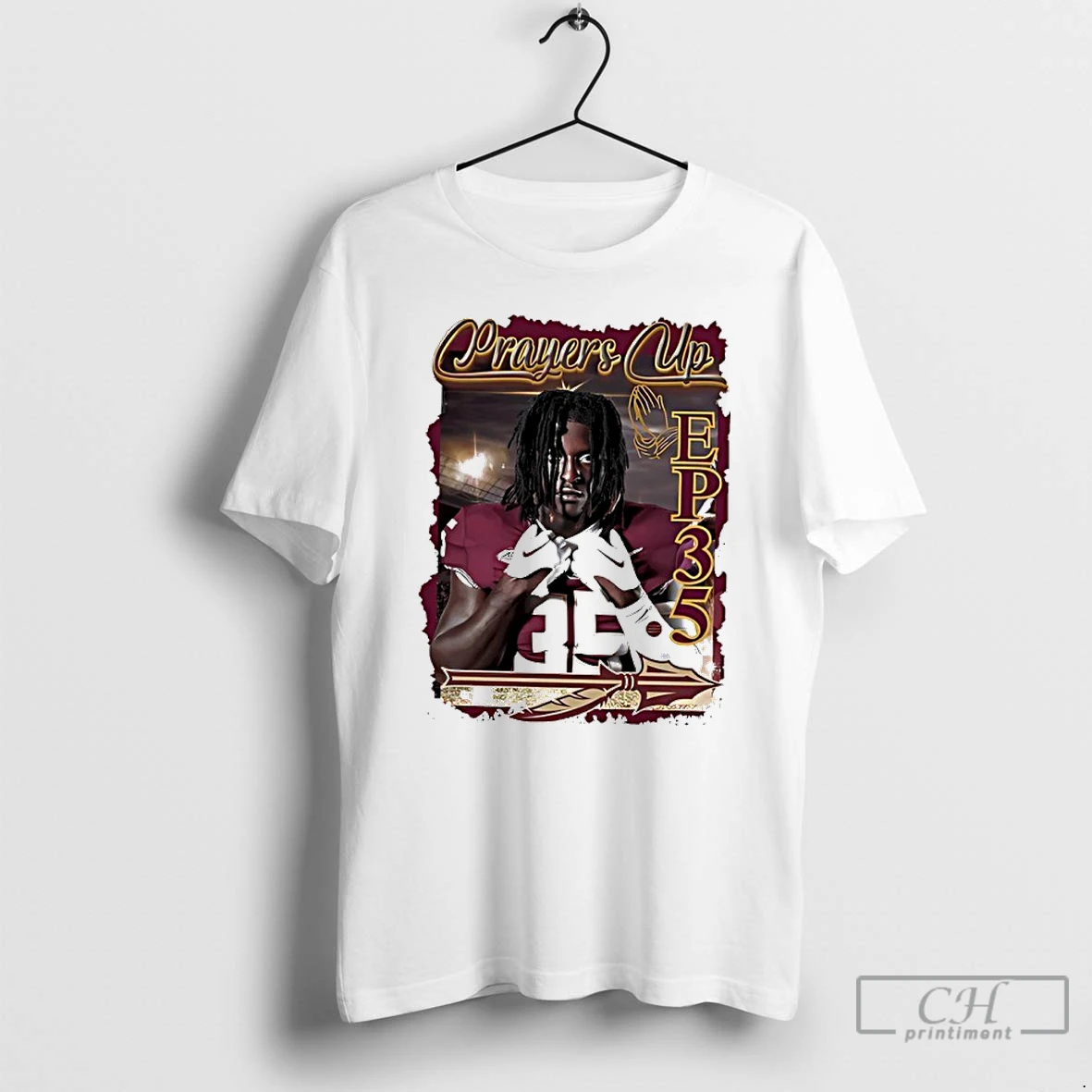 Premium Earl Little Jr Wearing Prayers Up Ep 35 Ethan Pritchard T Shirts Hoodie