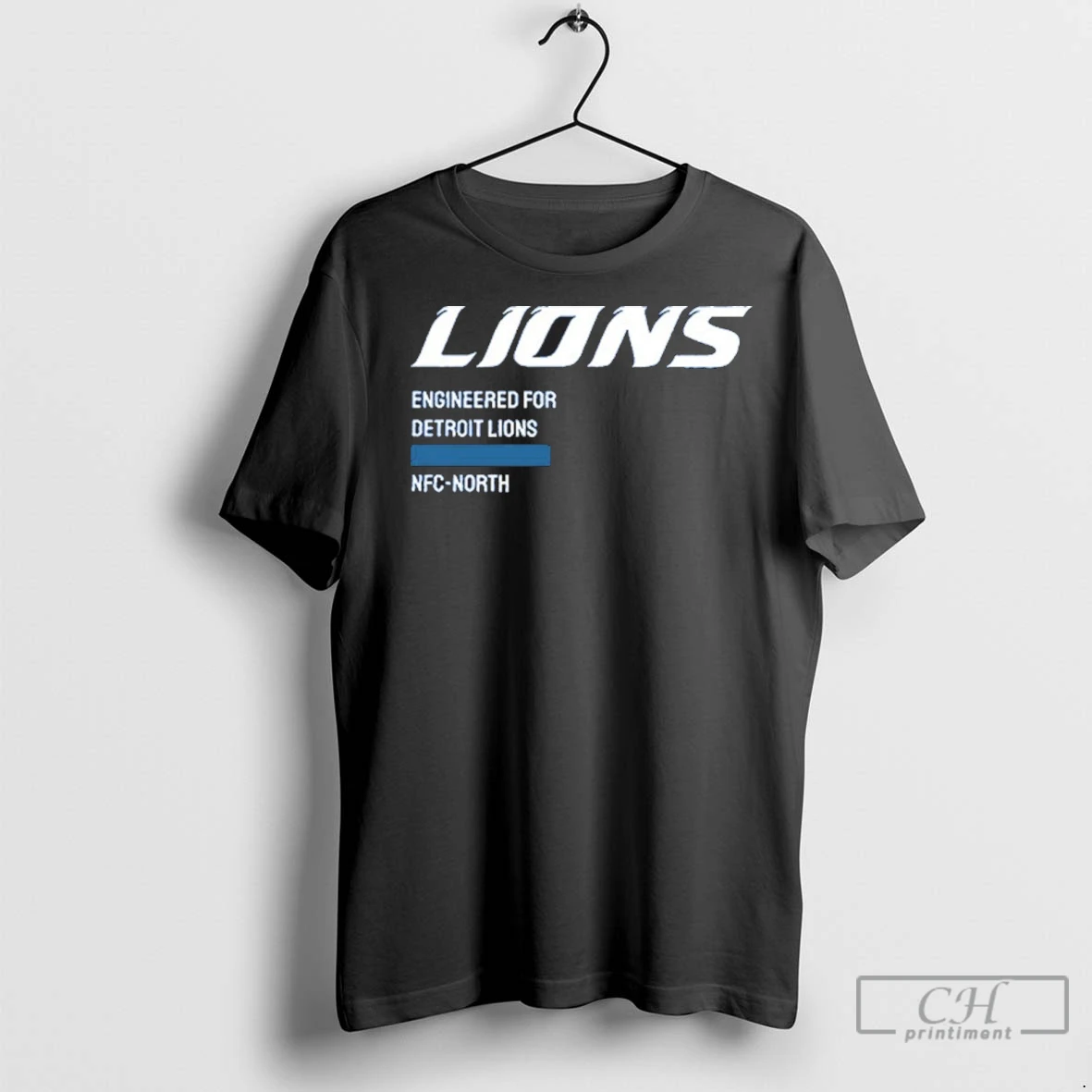 Premium Engineered For Detroit Lions T Shirt