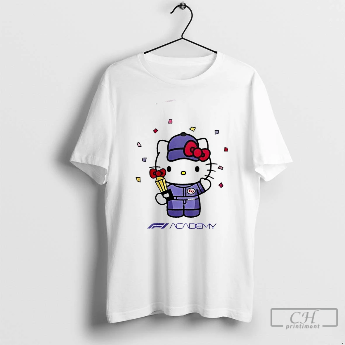 Premium F1 Academy X Hello Kitty And Friends 2 Sided T Shirts Hoodie