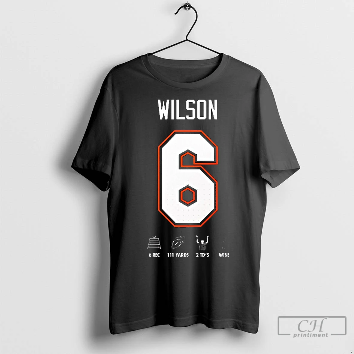 Premium Florida Gators Dallas Wilson Number 6 6 Receptions 111 Yards And 2 Touchdowns T Shirt