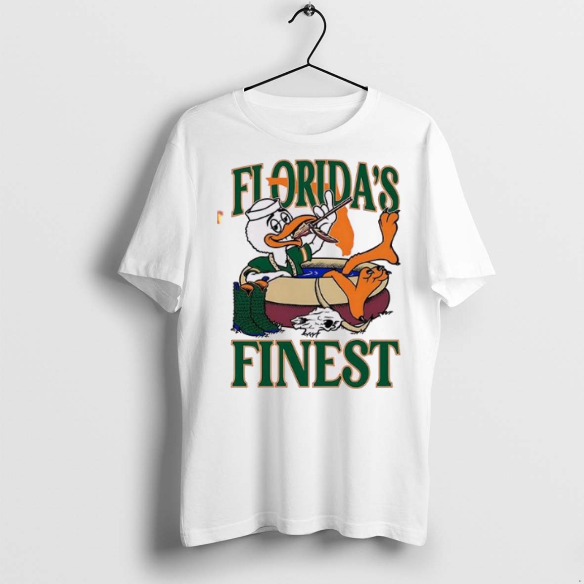 Premium Floridas Finest Miami Hurricanes T Shirts
