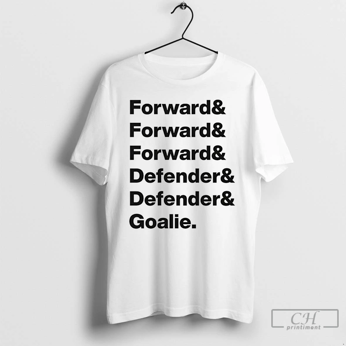 Premium Forward Defender Goalie T Shirts Hoodie