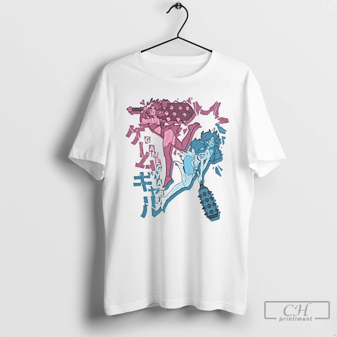 Premium Game Gyaru Oni T Shirts Hoodie