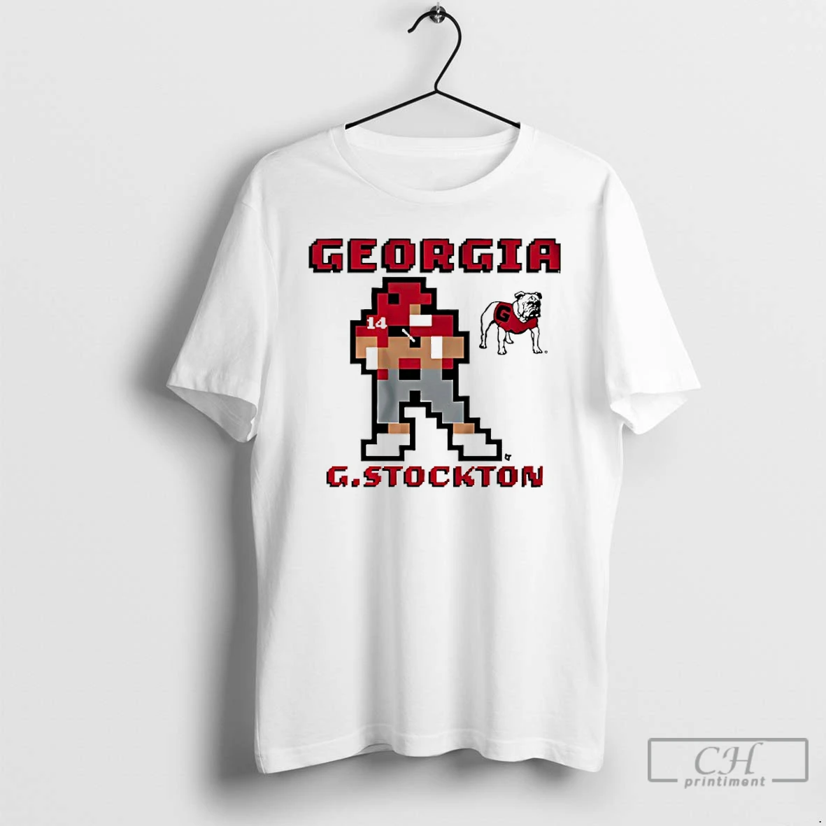 Premium Georgia Bulldogs Gunner Stockton Football T Shirts Hoodie
