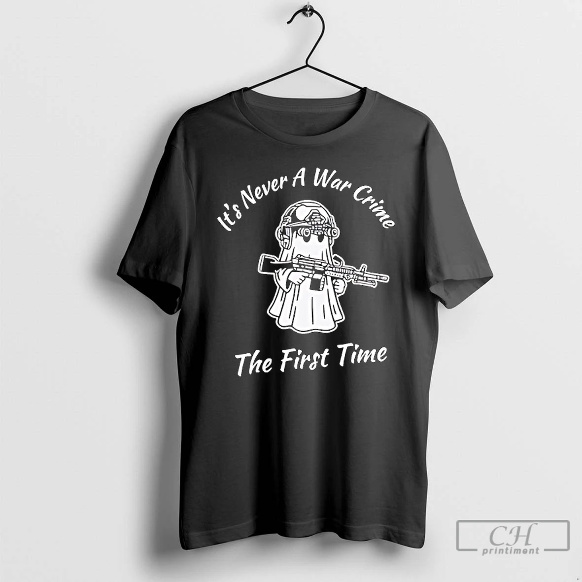 Premium Ghost Its Never A War Crime The First Time T Shirts Hoodie