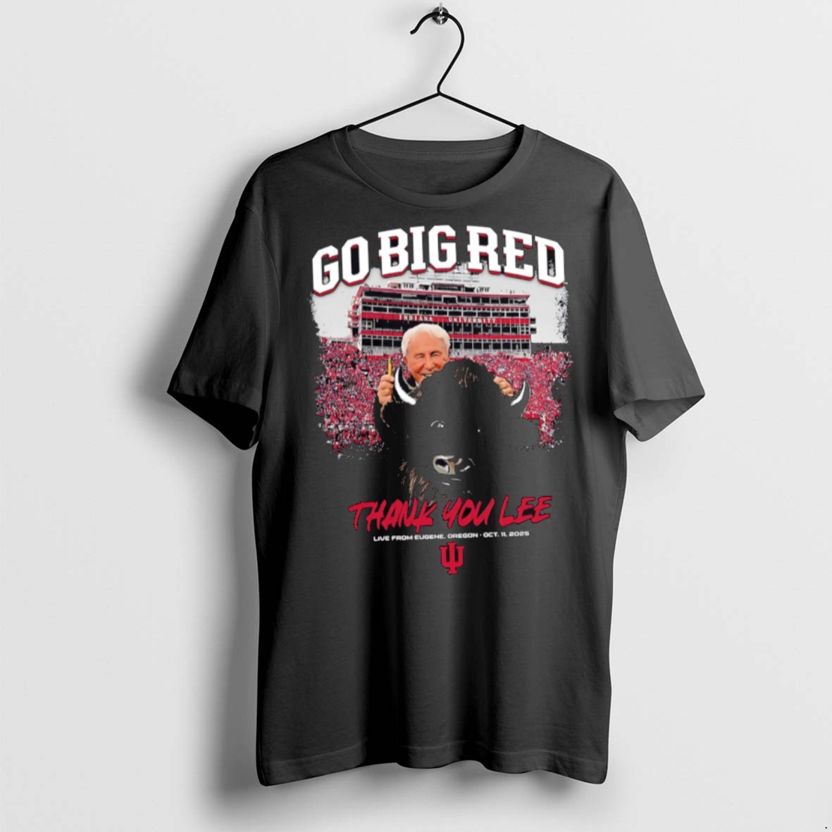Premium Go Big Red Indiana Hoosiers Thank You Lee Corso T Shirts