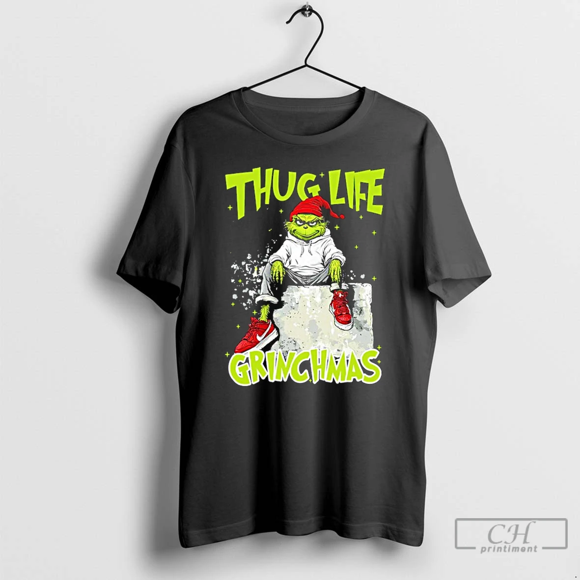 Premium Grinch Thug Life Grinchmas T Shirts Hoodie