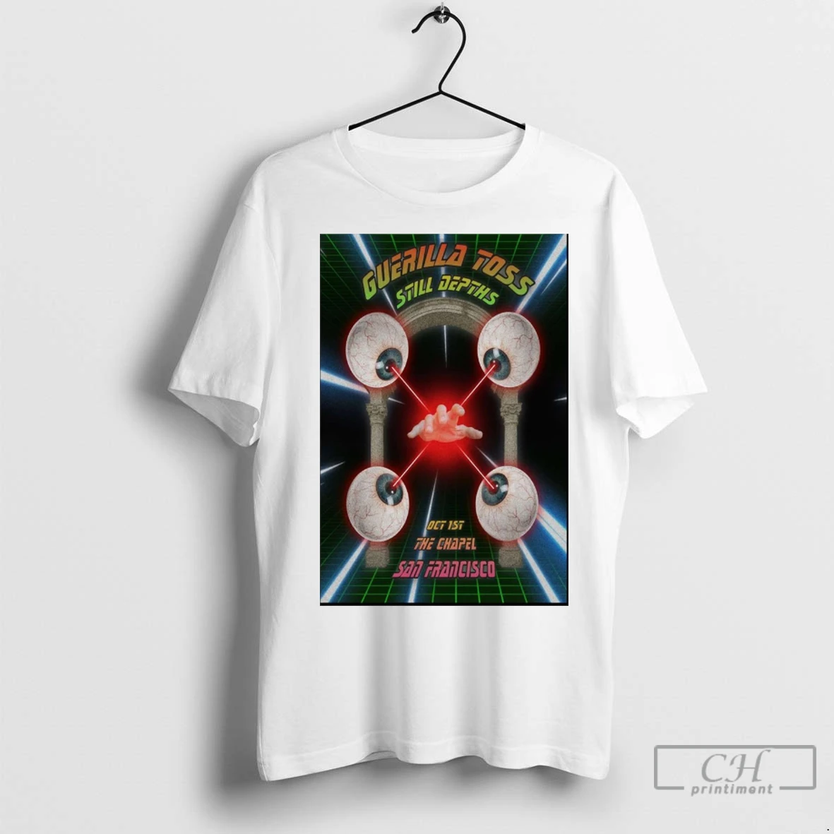 Premium Guerilla Toss Still Depths October 1st 2025 The Chapel San Francisco T Shirt