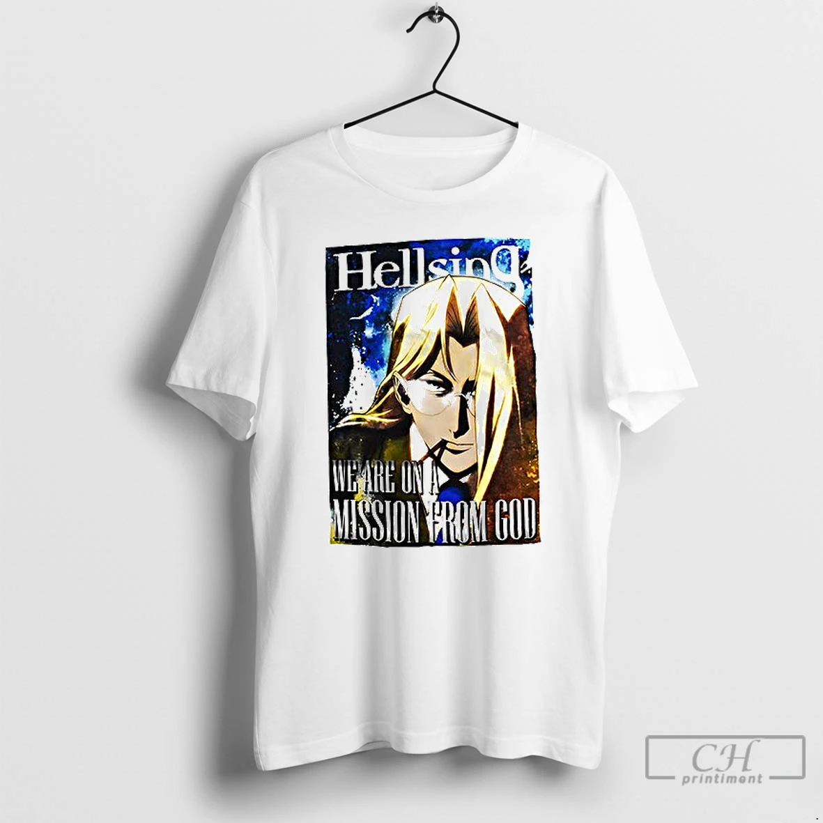 Premium Hellsing Mens We Are On A Mission From God Ceramic Ceramic And Classic Dad Cap T Shirts Hoodie