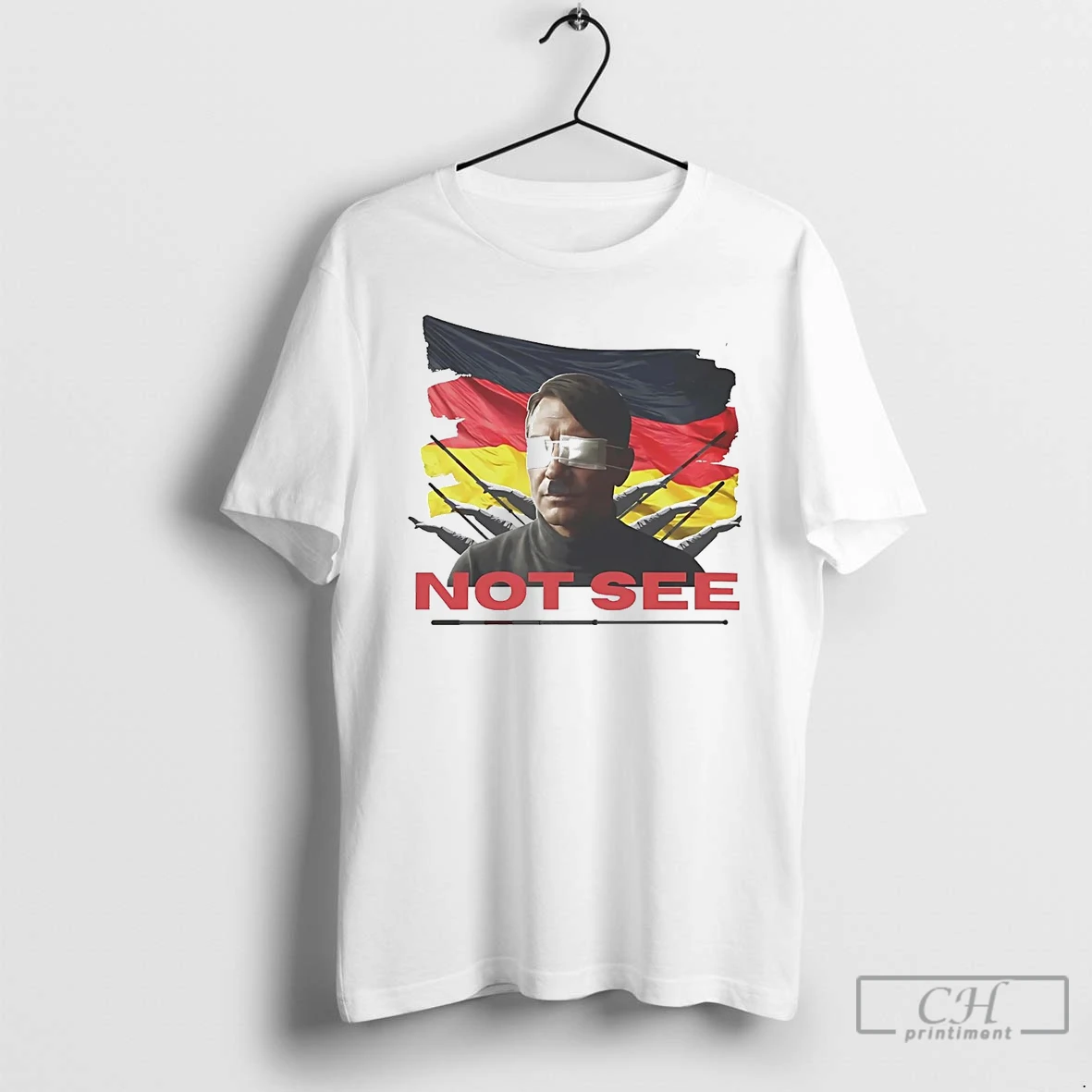 Premium Hitler Not See T Shirts Hoodie