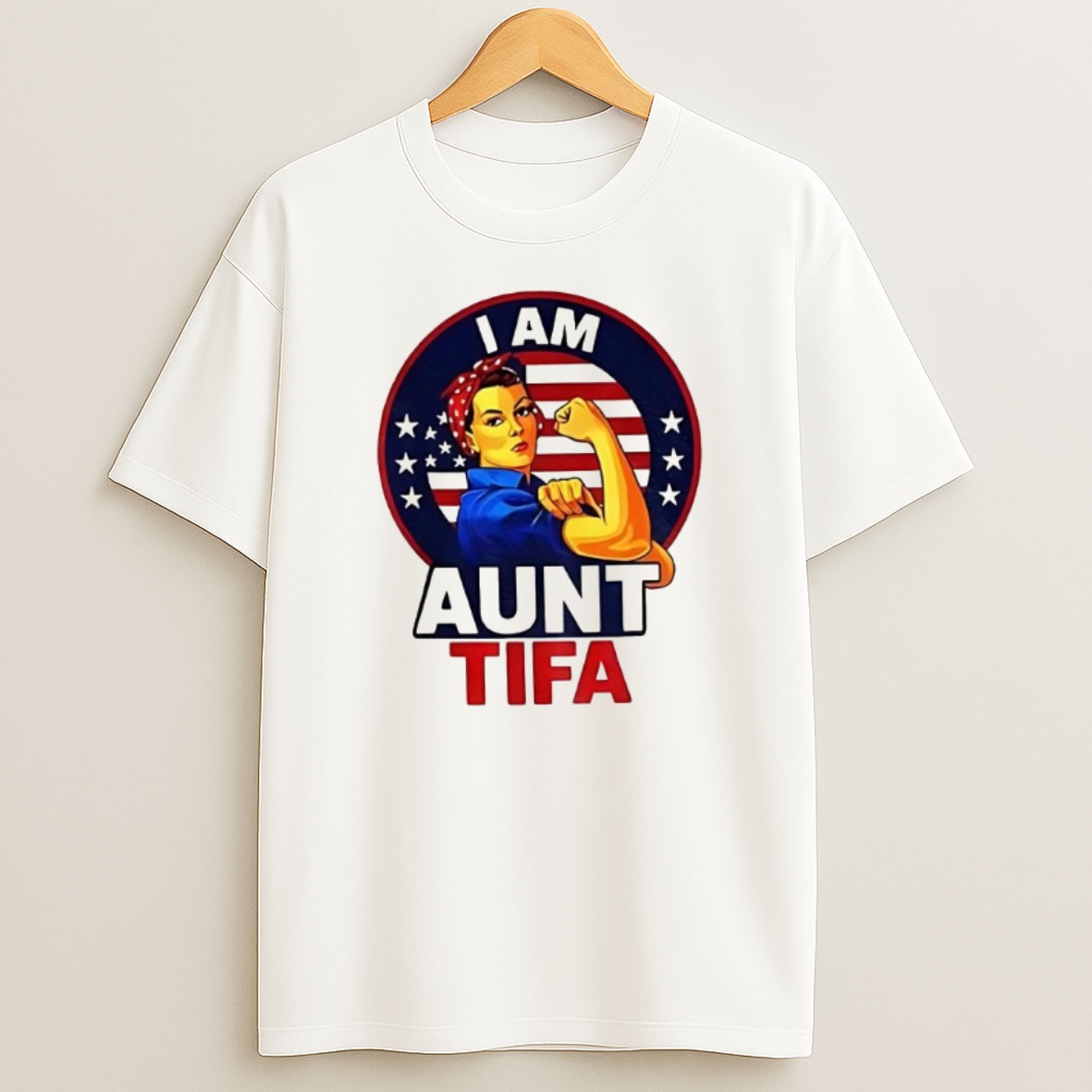 Premium I Am Aunt Tifa Feminist Graphic Sweatshirt Tee