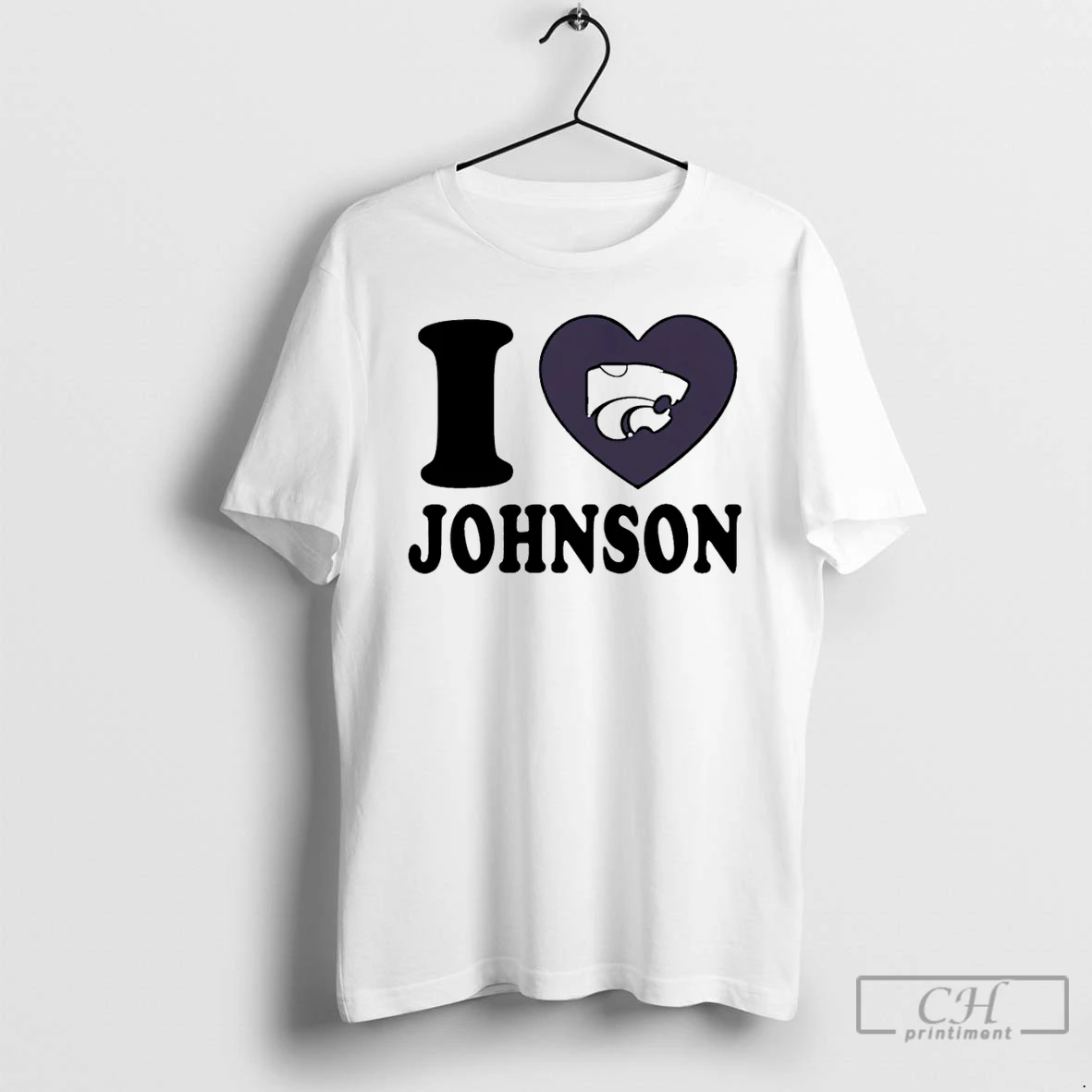 Premium I Love Avery Johnson Kansas State Wildcats Heart T Shirts Hoodie
