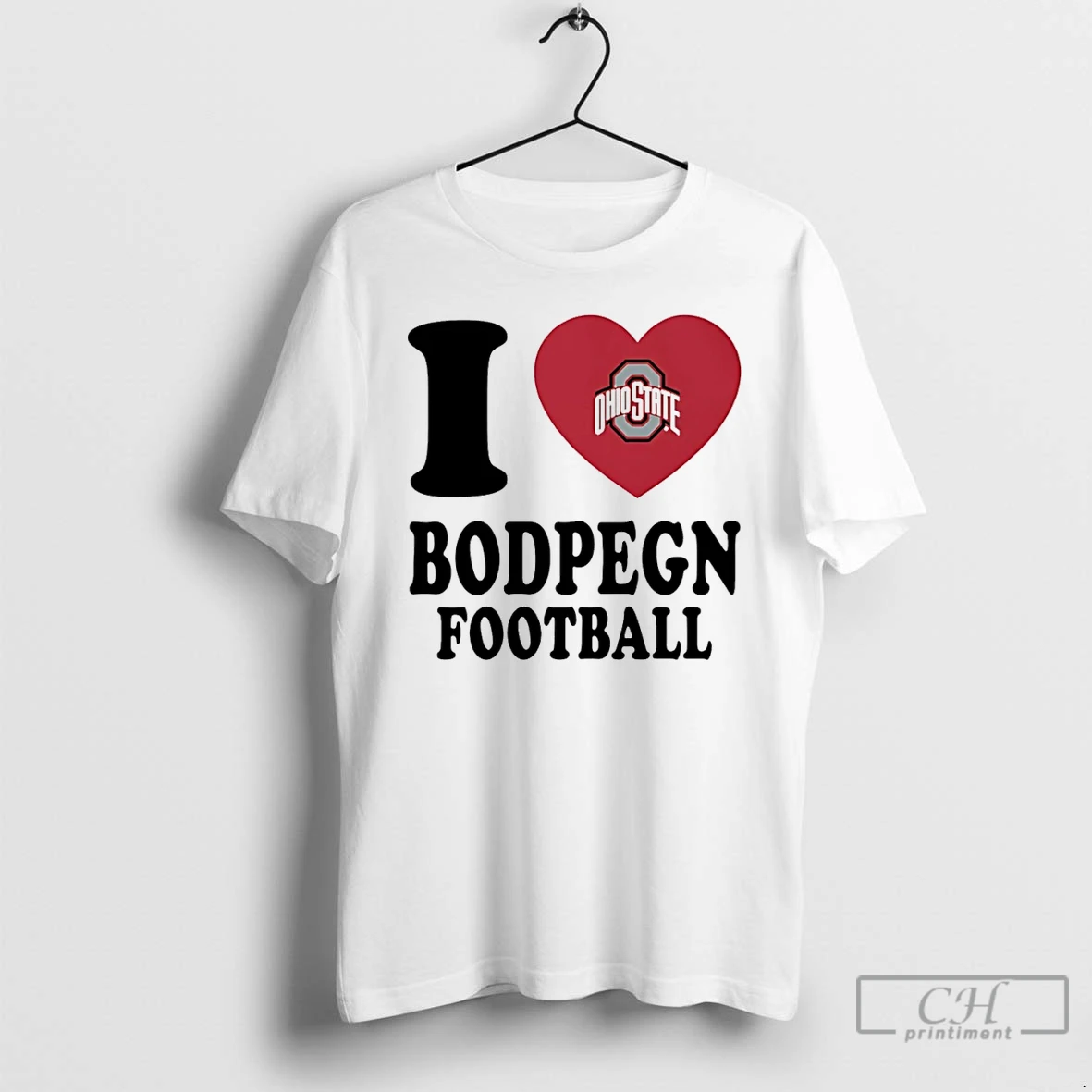 Premium I Love Bodpegn Miller Ohio State Buckeyes T Shirts Hoodie