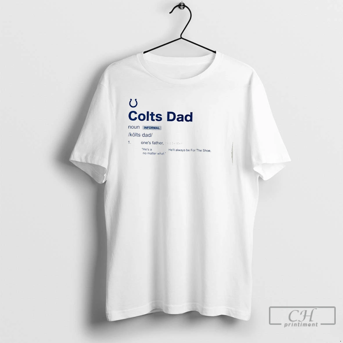 Premium Indianapolis Colts Dad Definition T Shirts Hoodie