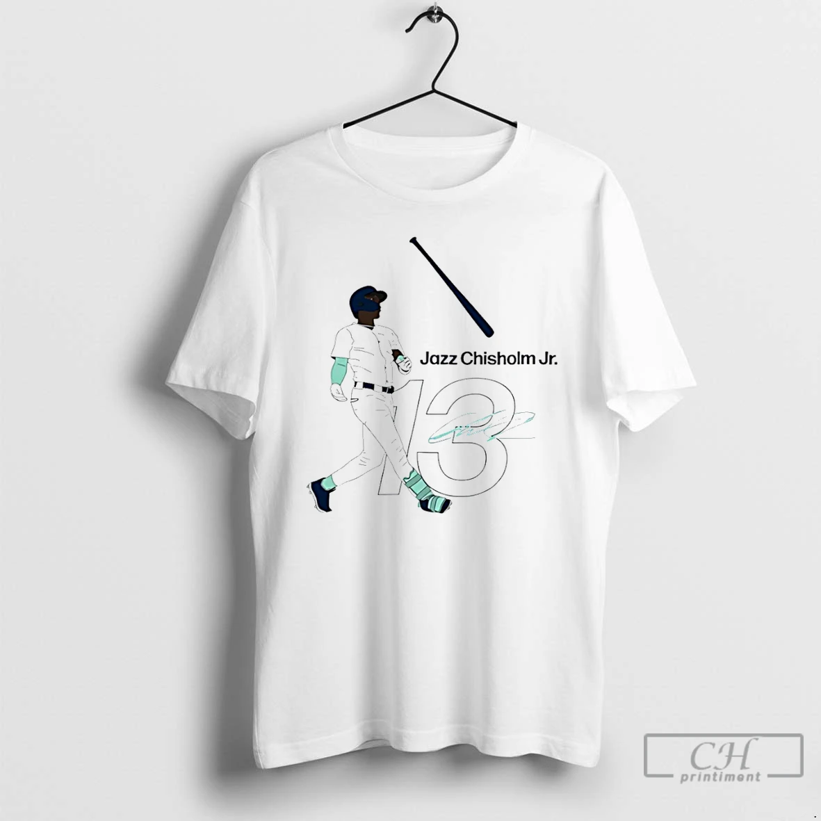 Premium Jazz Chisholm Jr Jazz Bat Flip New York Yankees T Shirts Hoodie