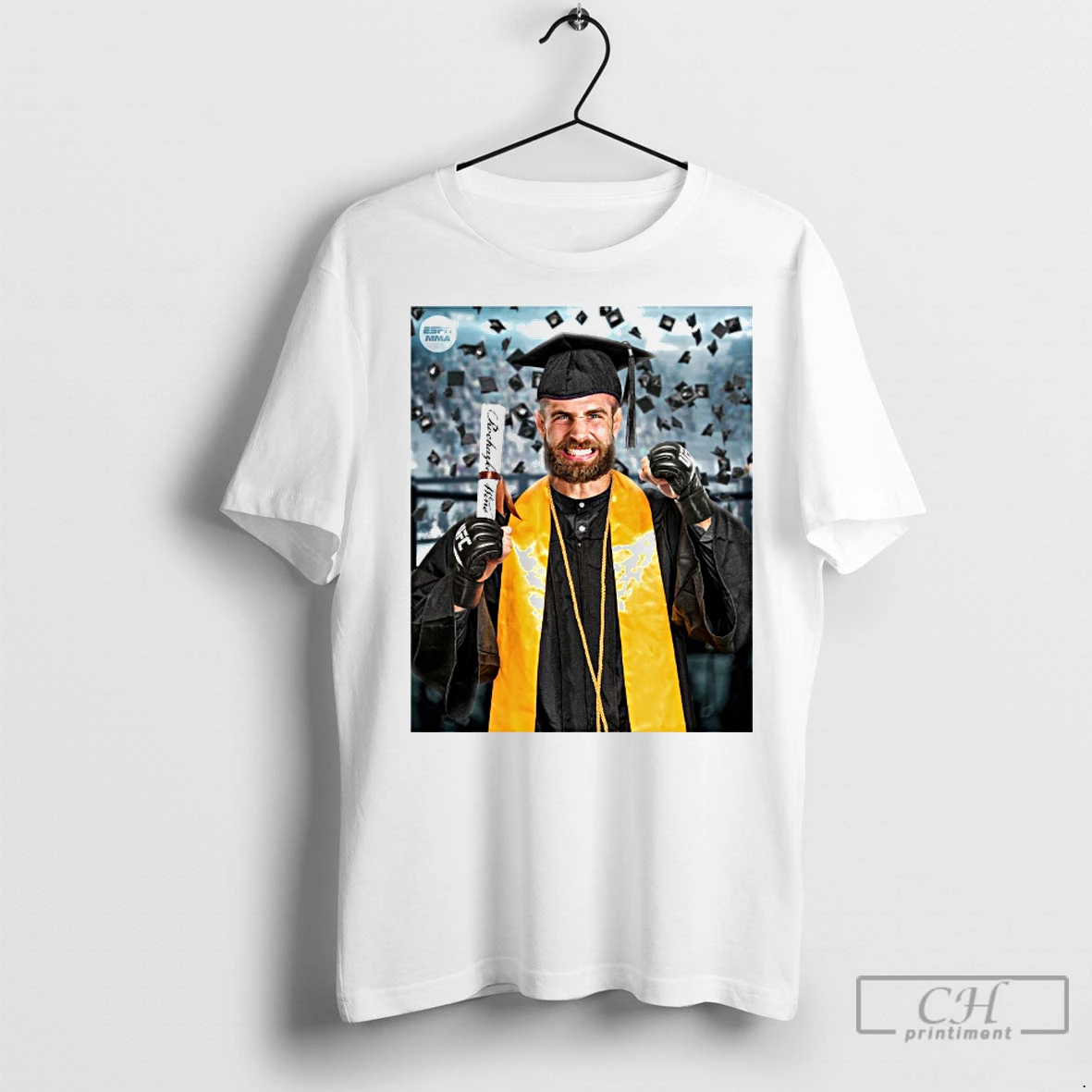 Premium Jiri Prochazka Masters Degree At University Ufc 320 Espn Mma T Shirt