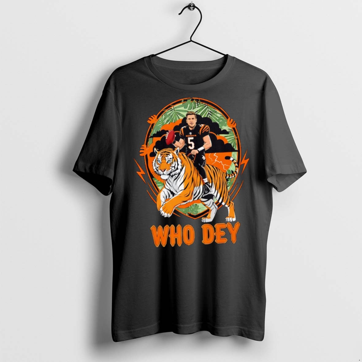 Premium Joe Flacco Cincinnati Bengals Who Dey T Shirts