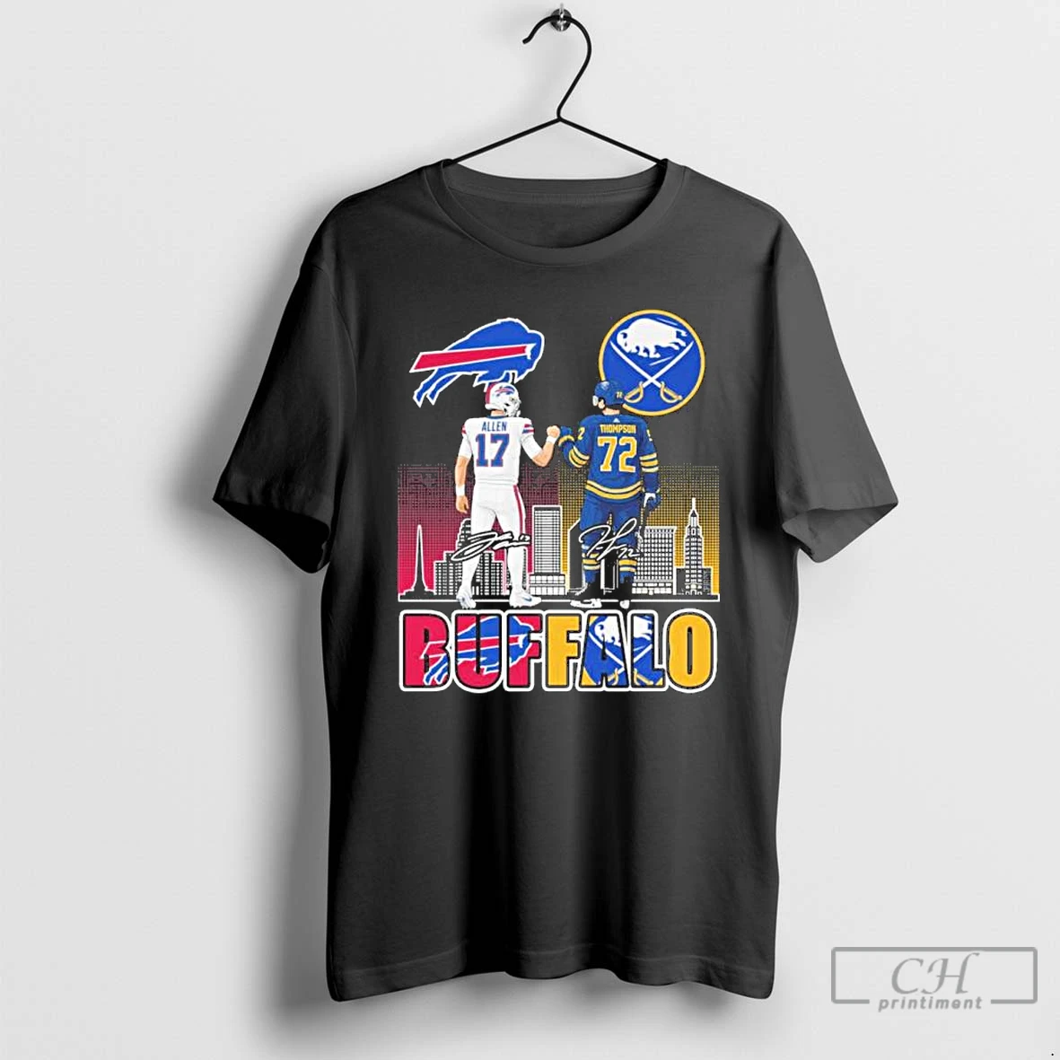 Premium Josh Allen And Tage Thompson Buffalo Sports Teams T Shirts Hoodie